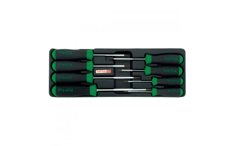 Набор отверток TORX T9-T40 в ложементе 8 пр. TOPTUL  GAAT0813