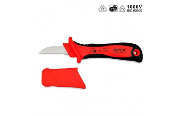 Нож кабельный VDE 1000V TOPTUL SFAA5020V4