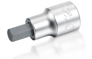 Головка торцевая с шестигранной вставкой HEX 1/2" 9 мм L=55 мм TOPTUL BCDA1609