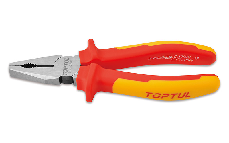 Пассатижи VDE 1000V 150 мм TOPTUL DGCA2206